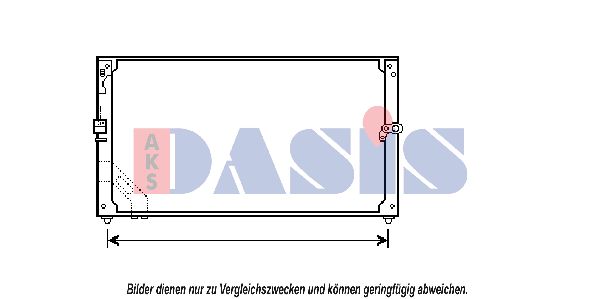 AKS DASIS Lauhdutin, ilmastointilaite 213590N